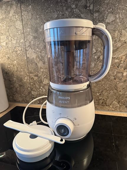 Philips Avent 4-i-1 ångkokare och barnmatsmixer