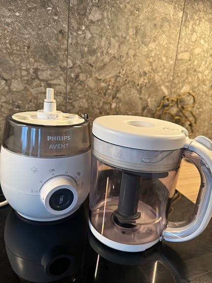 Philips Avent 4-i-1 ångkokare och barnmatsmixer