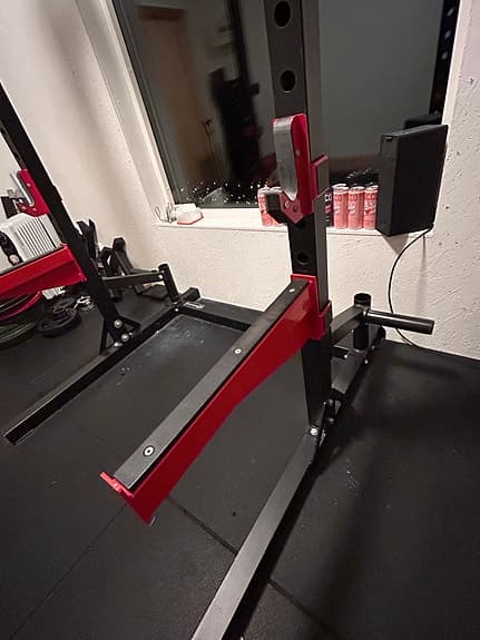 Master Fitness Halfrack Med Chinsräcke XT6 Svart