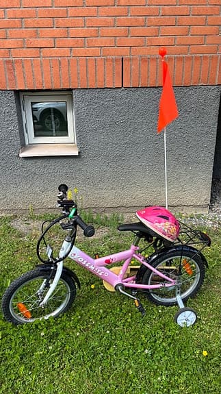 Barncykel 16” tum .