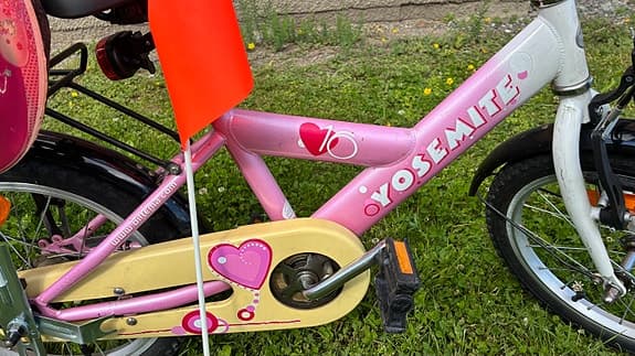 Barncykel 16” tum .
