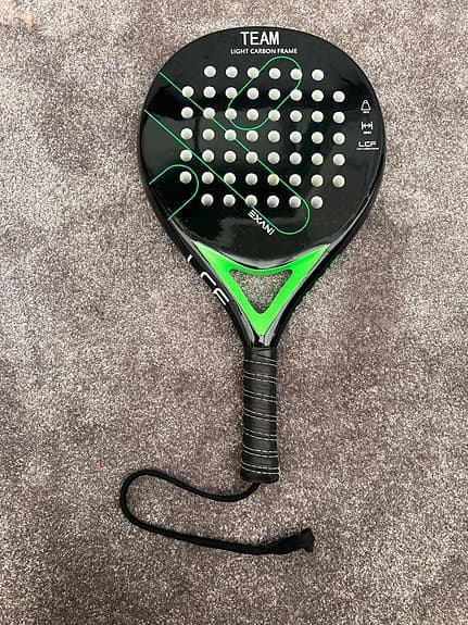 Exani Team Padelracket LCF 340g 38mm
