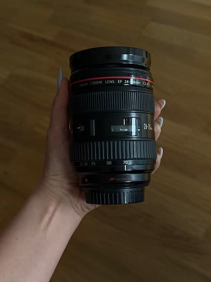 Canon EF 24-70mm f/2.8L USM + EF 50mm f/1.8 STM