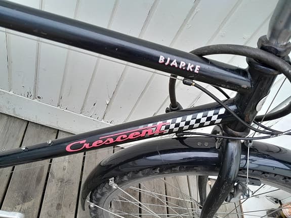 Crescent stadscykel 26" svart unisex