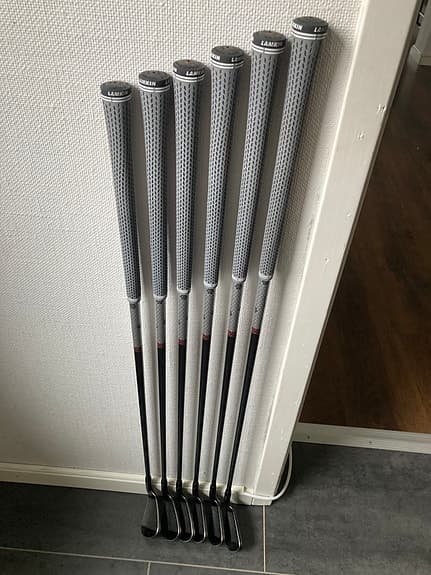 Damklubbor vänster järnset