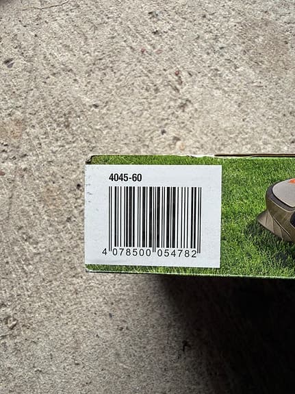 Gardena väggfäste 4045 till Sileno robotgräsklippare