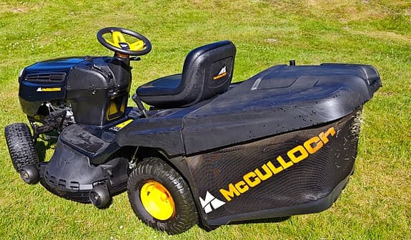 McCulloch M155-107TC åkgräsklippare – välvårdad, behöver service