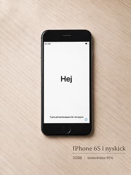 iPhone 6S - Nyskick! 32GB, 95% batterihälsa