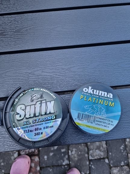 AbuGarcia haspelrullar med fiskelina