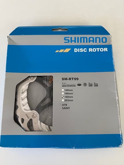 Shimano XTR SM-RT99 bromsskiva 180 mm – ny i förpackning