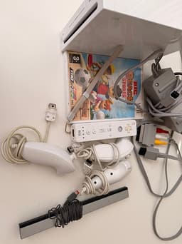 Nintendo Wii spelkonsol vit