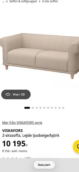 Viskafors soffa