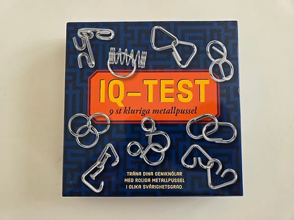 IQ-test metallpussel
