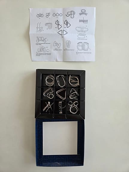IQ-test metallpussel