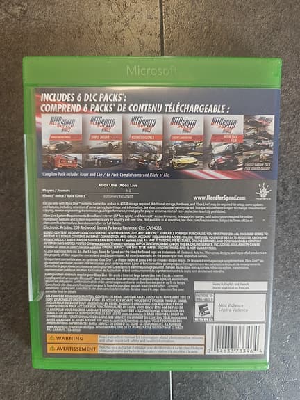 Need for Speed Rivals Complete Edition Xbox One spel