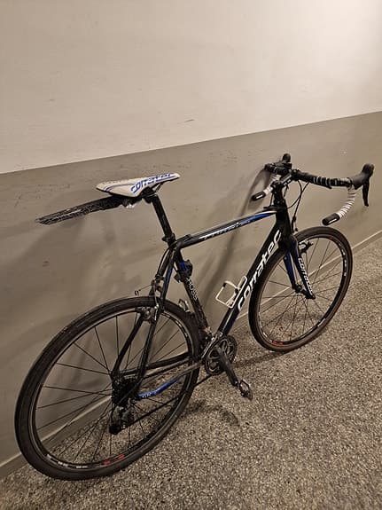 Corratec cyclocross Ultegra med graveldäck