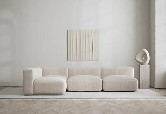 Layered Rosso modulsoffa - leverans inom Stockholm möjligt