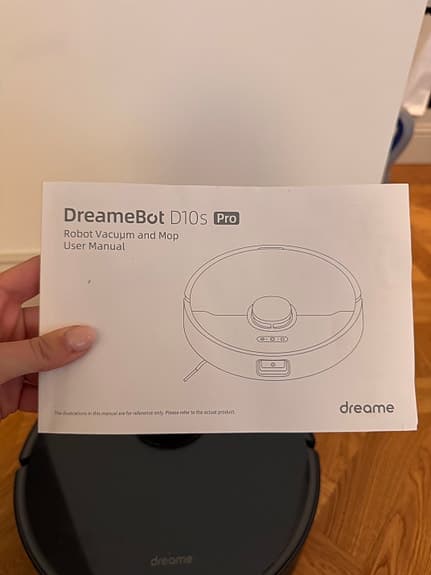 Dreame DreameBot D10s Pro robotdammsugare svart