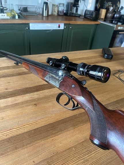 Merkel drilling 12/6.5x57R