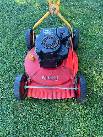 Klippo gräsklippare med aluminium koppa