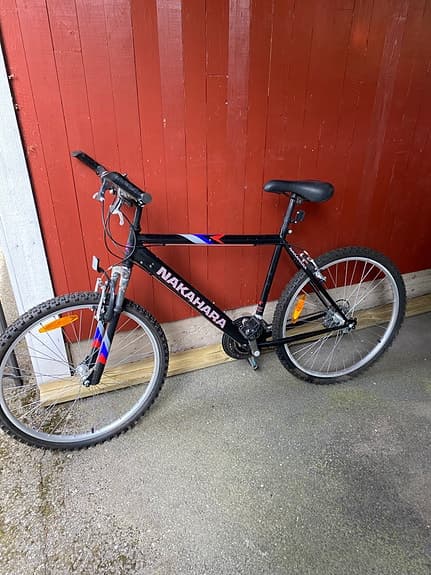 herrcykel 26" M svart