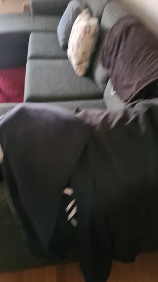 Grå divansoffa