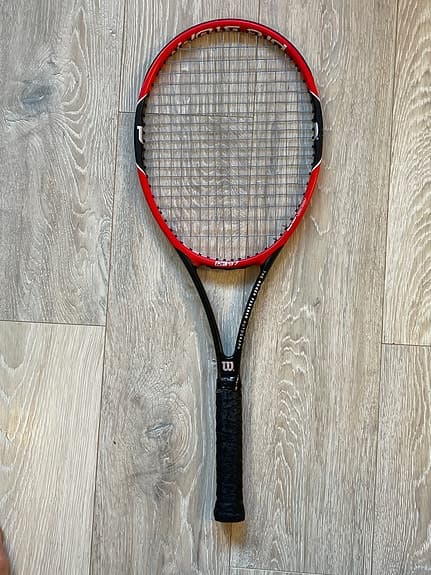 Wilson Pro Staff RF 97 tennisracket röd/svart