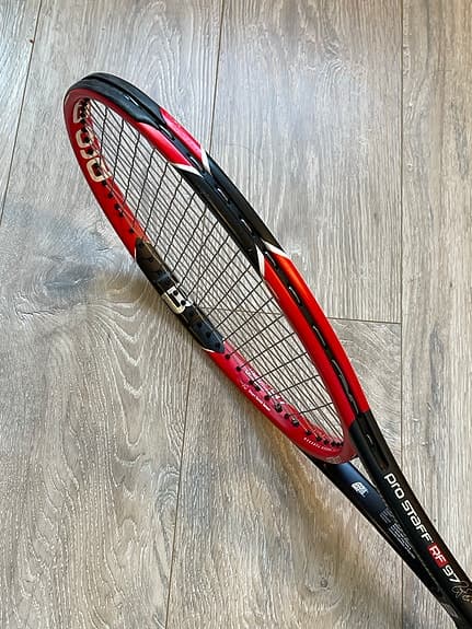 Wilson Pro Staff RF 97 tennisracket röd/svart