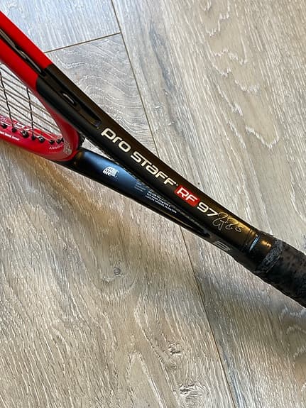 Wilson Pro Staff RF 97 tennisracket röd/svart