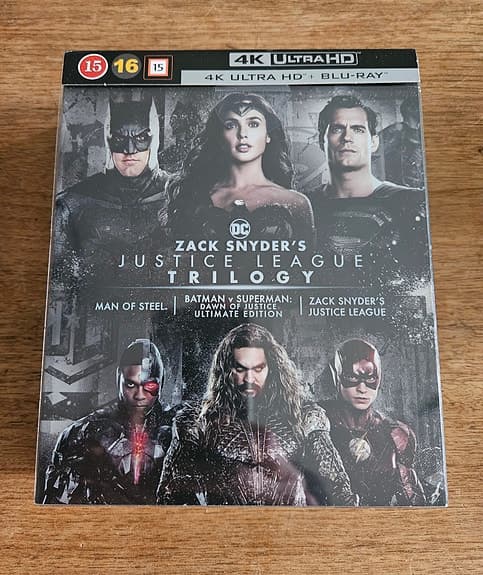 Zack Snyder’s Justice League Trilogy 4K Ultra HD Blu-ray