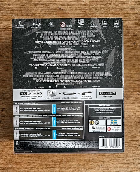 Zack Snyder’s Justice League Trilogy 4K Ultra HD Blu-ray