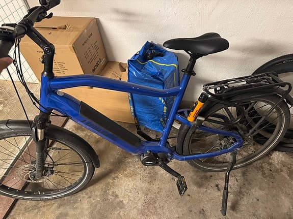 Haibike Trekking 4 HIGH (Årsmodell 2022) Elcykel 500WH (Med tillbehör)
