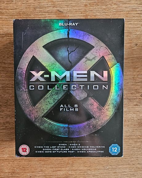 X-Men Collection Blu-ray box med 8 filmer