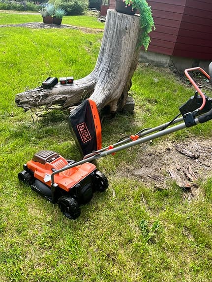 Gräsklippare batteridriven