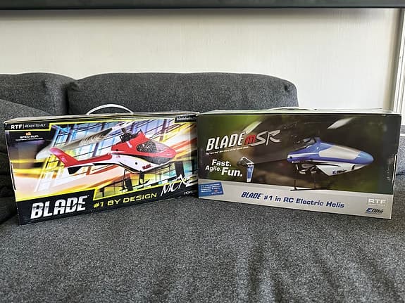 Blade mSR RC helikopter med fjärrkontroll