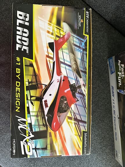 Blade mSR RC helikopter med fjärrkontroll
