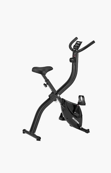Motionscykel hopfällbar svart