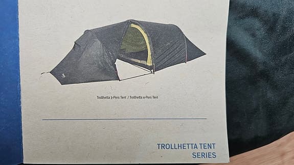 Tält Bergans Trollhetta 4 Personer