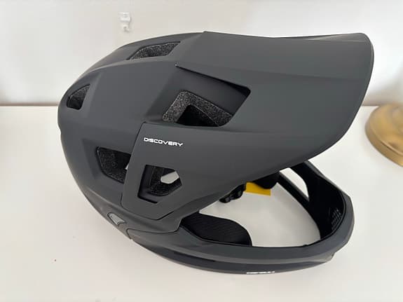 Discovery kross/cykelhjälm svart M vuxen