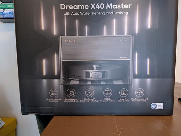 Dreame x40 Master Robotdammsugare, helt ny