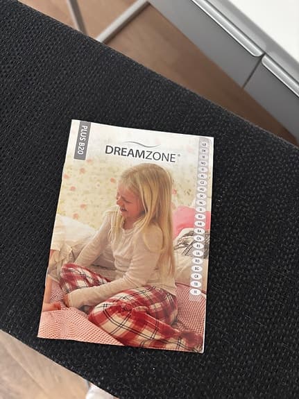 Jysk Dreamzone resårbotten 90x200 svart