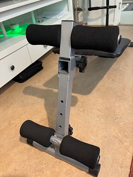 Maxfit situpbänk träningsbänk svart