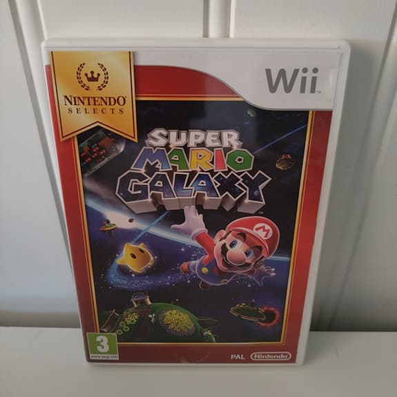 Nintendo Wii Super Mario Galaxy Nintendo Selects spel