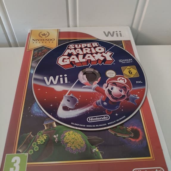 Nintendo Wii Super Mario Galaxy Nintendo Selects spel