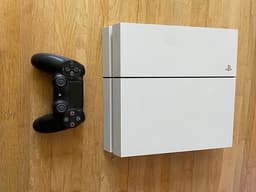 Sony PlayStation 4 spelkonsol vit