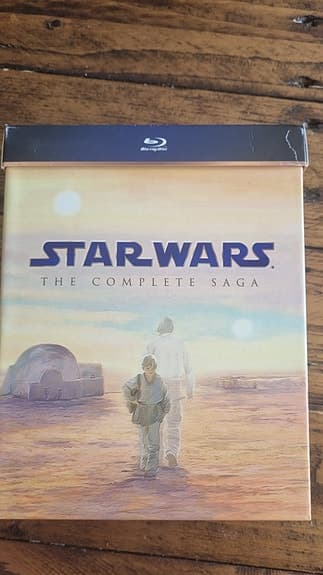 Star Wars The Complete Saga bluray