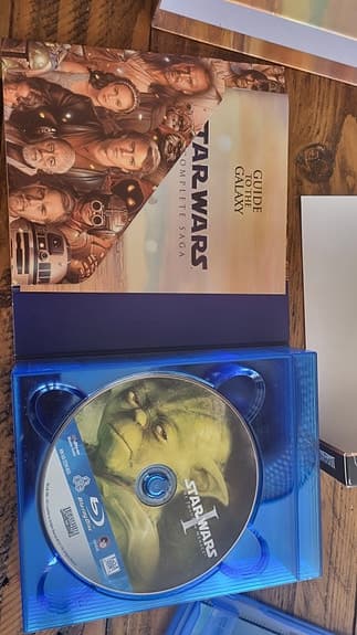 Star Wars The Complete Saga bluray