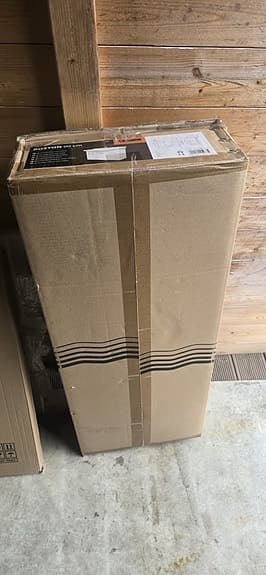 Vitt badrumsunderskåp, 90cm, fortfarande i förpackning