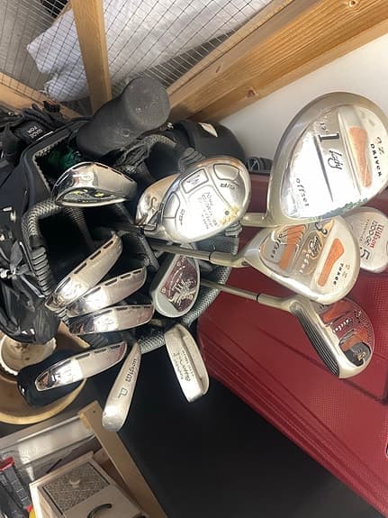 Wilson golfklubbor set med bag