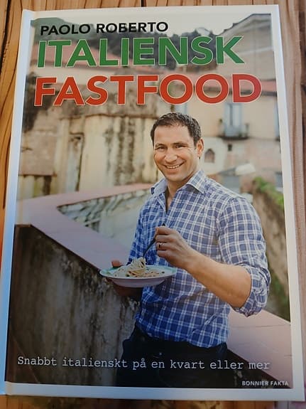 3 st kokböcker italiensk matlagning